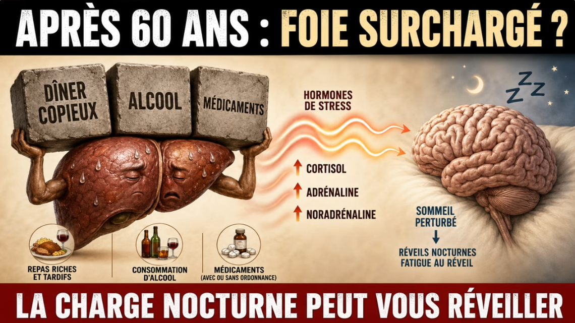 Symptômes du réveil à 3h : cœur qui s'emballe, chaleur interne, agitation mentale