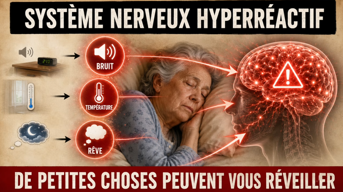 Lumière parasite (veille TV, réveil, multiprise) faisant chuter la mélatonine
