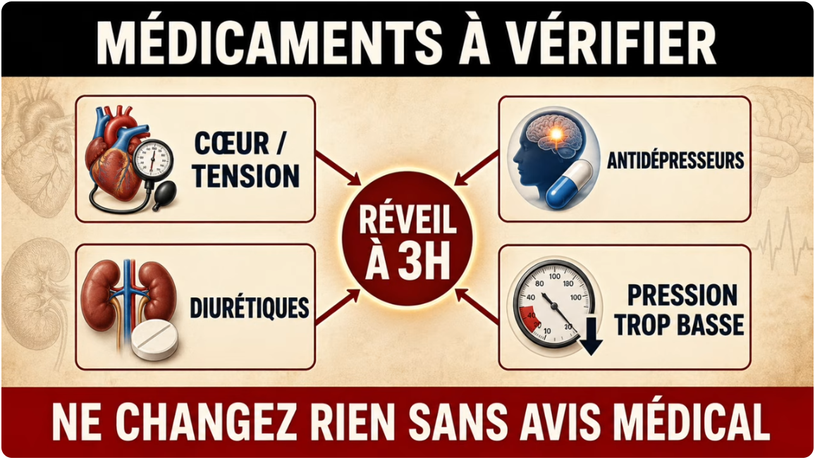 Système nerveux hyper-réactif : bruit, température, rêve déclenchant une alarme cérébrale